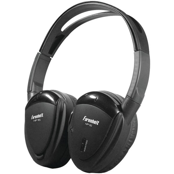Power Acoustik HIR-2W 2-Channel Wireless Ir Headphones Snow White Power Acoustik HIR-2W 2-Channel Wireless Ir Headphones Snow White